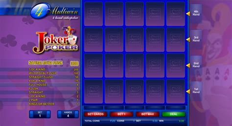 4h Joker Poker Espresso Slot - Play Online