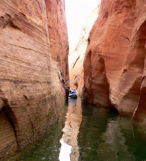 Caiaque slot cânions lake powell