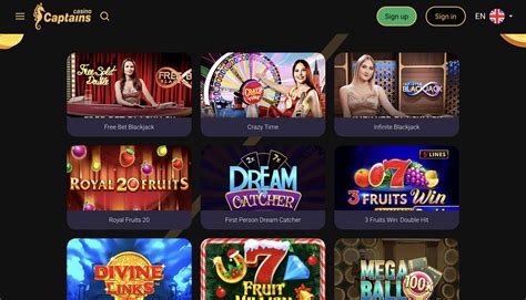 Captainsbet casino aplicação