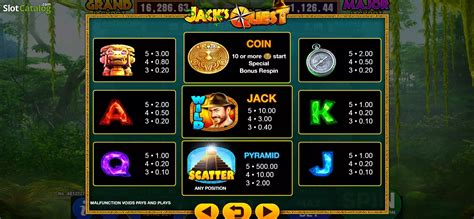 Jack S Quest Slot Grátis