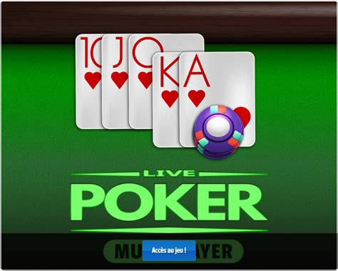 Jeu de poker en ligne sans inscrição