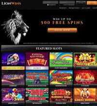 Lion wins casino login