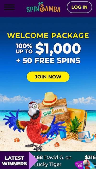 Spin samba casino review