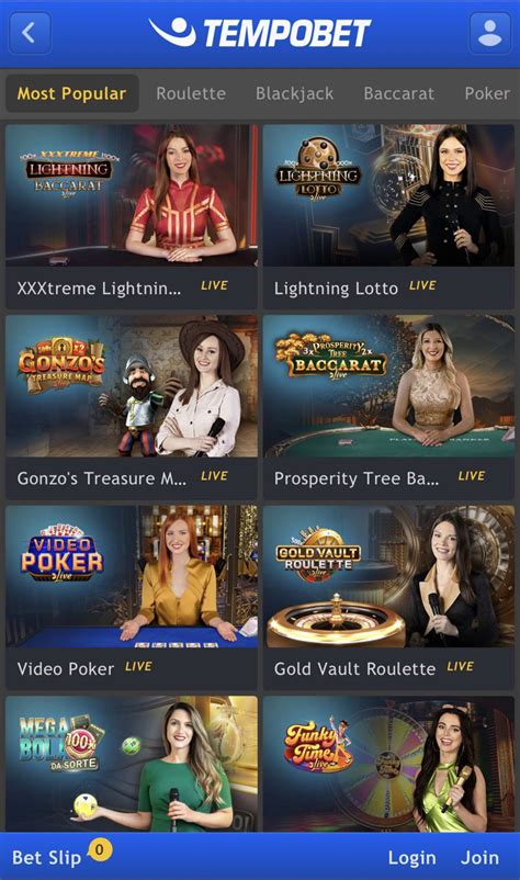 Tempobet casino app