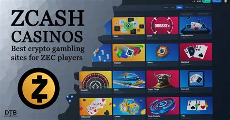 Zcash video casino aplicação